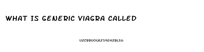 What Is Generic Viagra Called