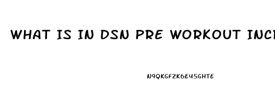 What Is In Dsn Pre Workout Increases Sex Drive
