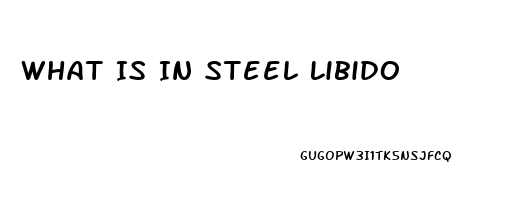 What Is In Steel Libido