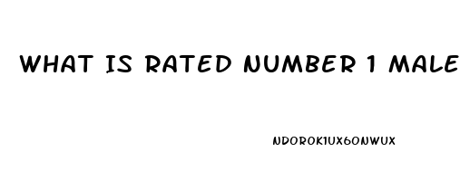 What Is Rated Number 1 Male Enhancement Pill