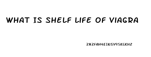 What Is Shelf Life Of Viagra