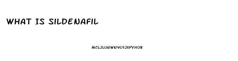 What Is Sildenafil