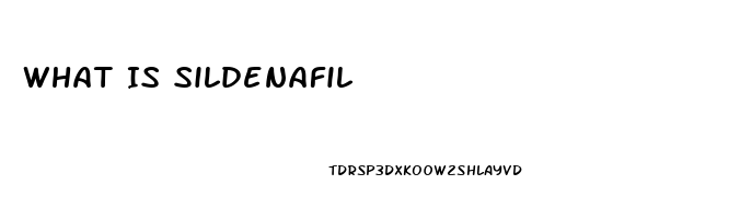 What Is Sildenafil