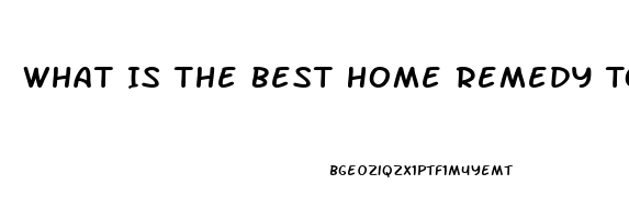 What Is The Best Home Remedy To Increase Sex Drive