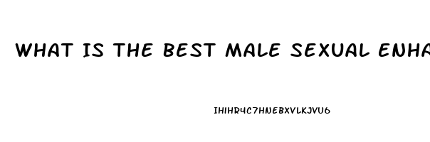 What Is The Best Male Sexual Enhancement Pill