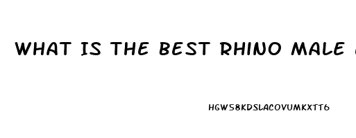 What Is The Best Rhino Male Enhancement Pill