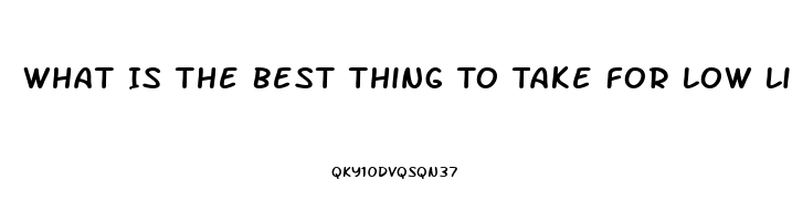 What Is The Best Thing To Take For Low Libido