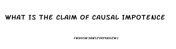 What Is The Claim Of Causal Impotence