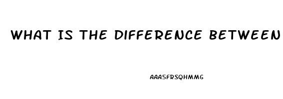 What Is The Difference Between Sildenafil And Sildenafil Citrate