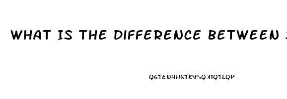 What Is The Difference Between Sildenafil And Sildenafil Citrate