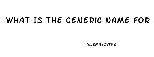 What Is The Generic Name For Sildenafil Citrate