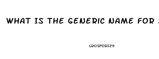 What Is The Generic Name For Sildenafil Citrate