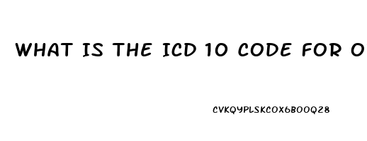 What Is The Icd 10 Code For Organic Impotence