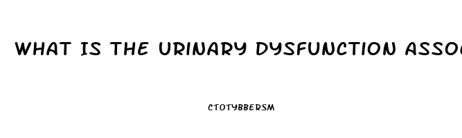 What Is The Urinary Dysfunction Associated With Cauda Equina Syndrome