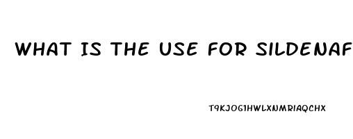 What Is The Use For Sildenafil 20 Mg Tablets