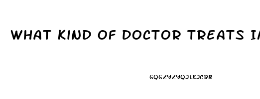 What Kind Of Doctor Treats Impotence