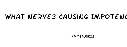 What Nerves Causing Impotence