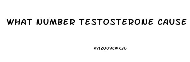 What Number Testosterone Cause Impotence