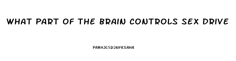 What Part Of The Brain Controls Sex Drive