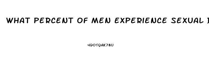 What Percent Of Men Experience Sexual Impotence