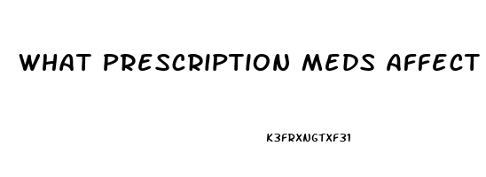 What Prescription Meds Affect Libido