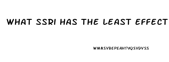 What Ssri Has The Least Effect On Sex Drive