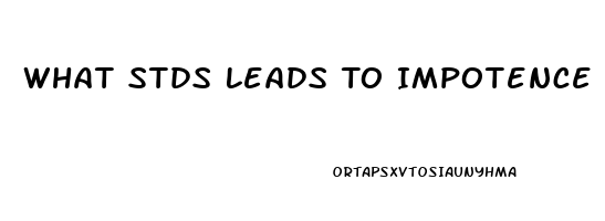 What Stds Leads To Impotence