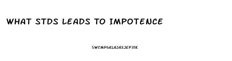 What Stds Leads To Impotence