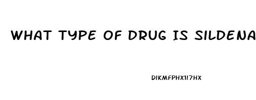 What Type Of Drug Is Sildenafil
