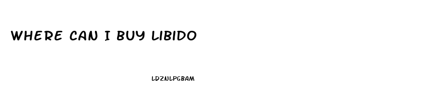 Where Can I Buy Libido