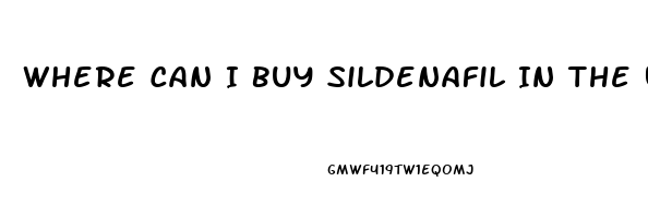 Where Can I Buy Sildenafil In The Uk