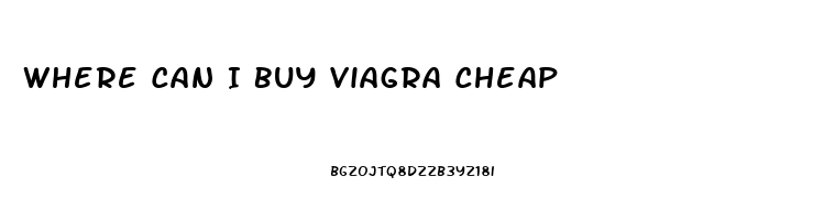 Where Can I Buy Viagra Cheap