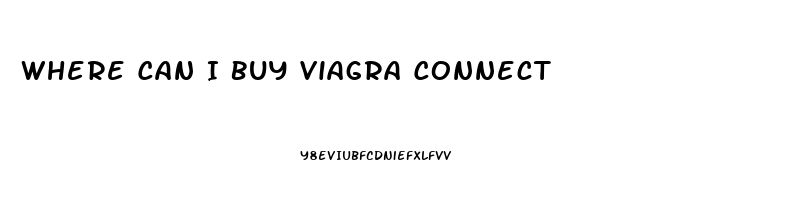 Where Can I Buy Viagra Connect