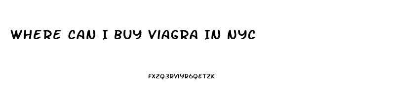 Where Can I Buy Viagra In Nyc