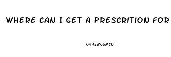 Where Can I Get A Prescrition For Sildenafil Citrate Online