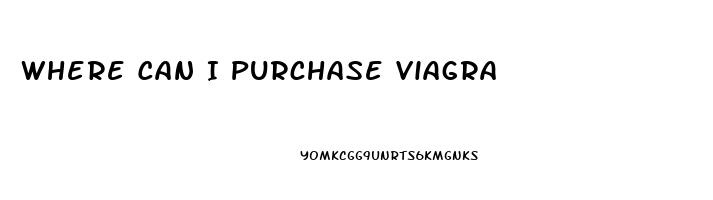 Where Can I Purchase Viagra