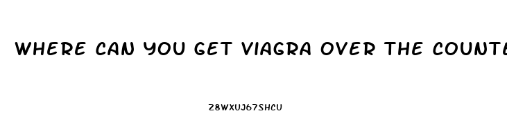 Where Can You Get Viagra Over The Counter