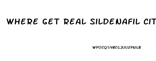 Where Get Real Sildenafil Citrate