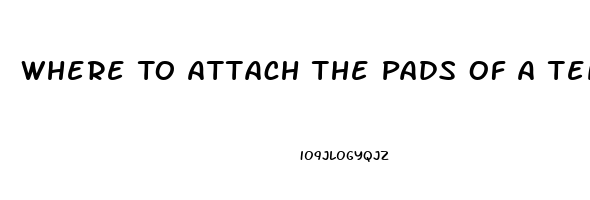 Where To Attach The Pads Of A Tens Unit To Treat Impotence