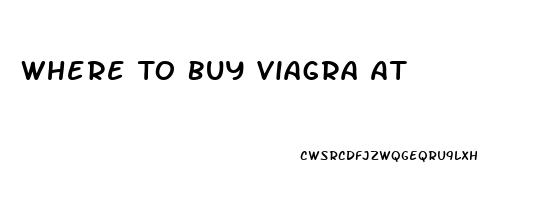 Where To Buy Viagra At