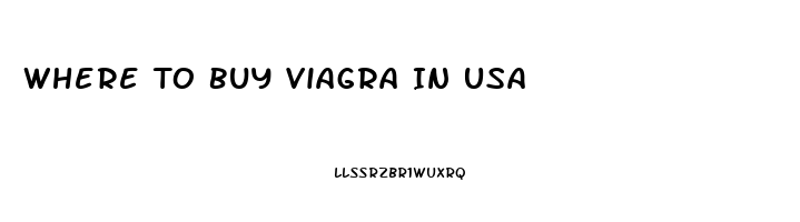 Where To Buy Viagra In Usa