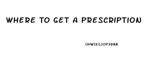 Where To Get A Prescription For Sildenafil