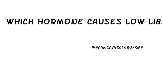 Which Hormone Causes Low Libido