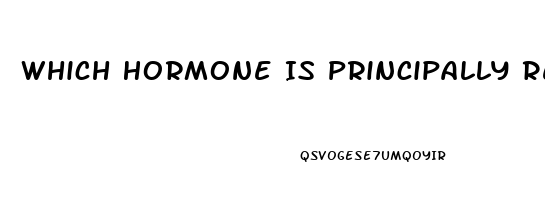 Which Hormone Is Principally Responsible For Sex Drive In Women