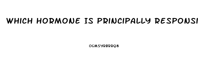 Which Hormone Is Principally Responsible For The Sex Drive In Women