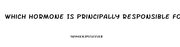 Which Hormone Is Principally Responsible For The Sex Drive In Women