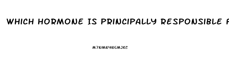 Which Hormone Is Principally Responsible For The Sex Drive In Women