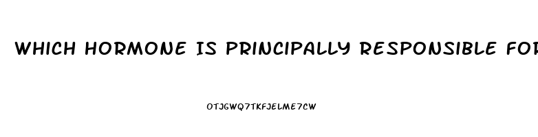 Which Hormone Is Principally Responsible For The Sex Drive In Women
