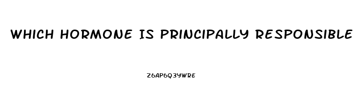 Which Hormone Is Principally Responsible For The Sex Drive In Women