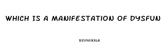 Which Is A Manifestation Of Dysfunction Of Cranial Nerve Iii